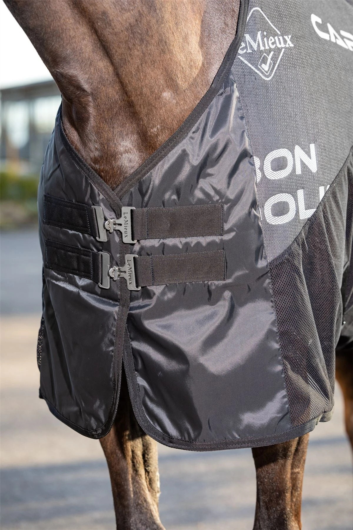 LeMieux Carbon Cooler Rug 6 LeMieux Carbon Cooler Rug - Image 4