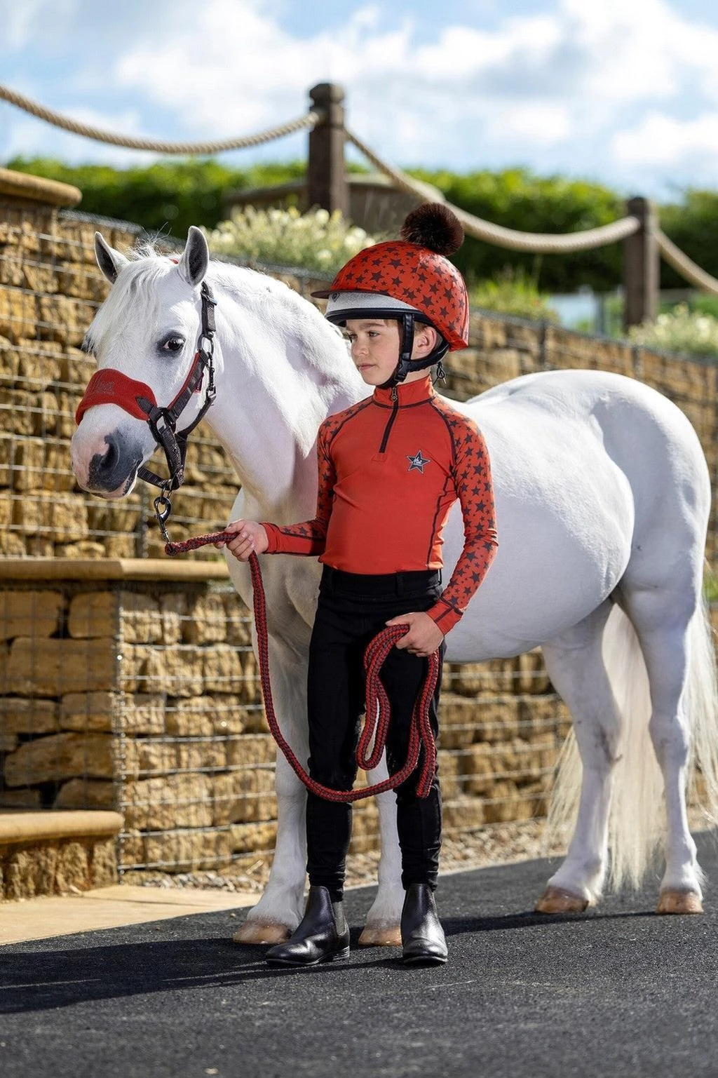 LeMieux Mini Vogue Headcollar & Leadrope Sienna 4 LeMieux Mini Vogue Headcollar & Leadrope Sienna - Image 2