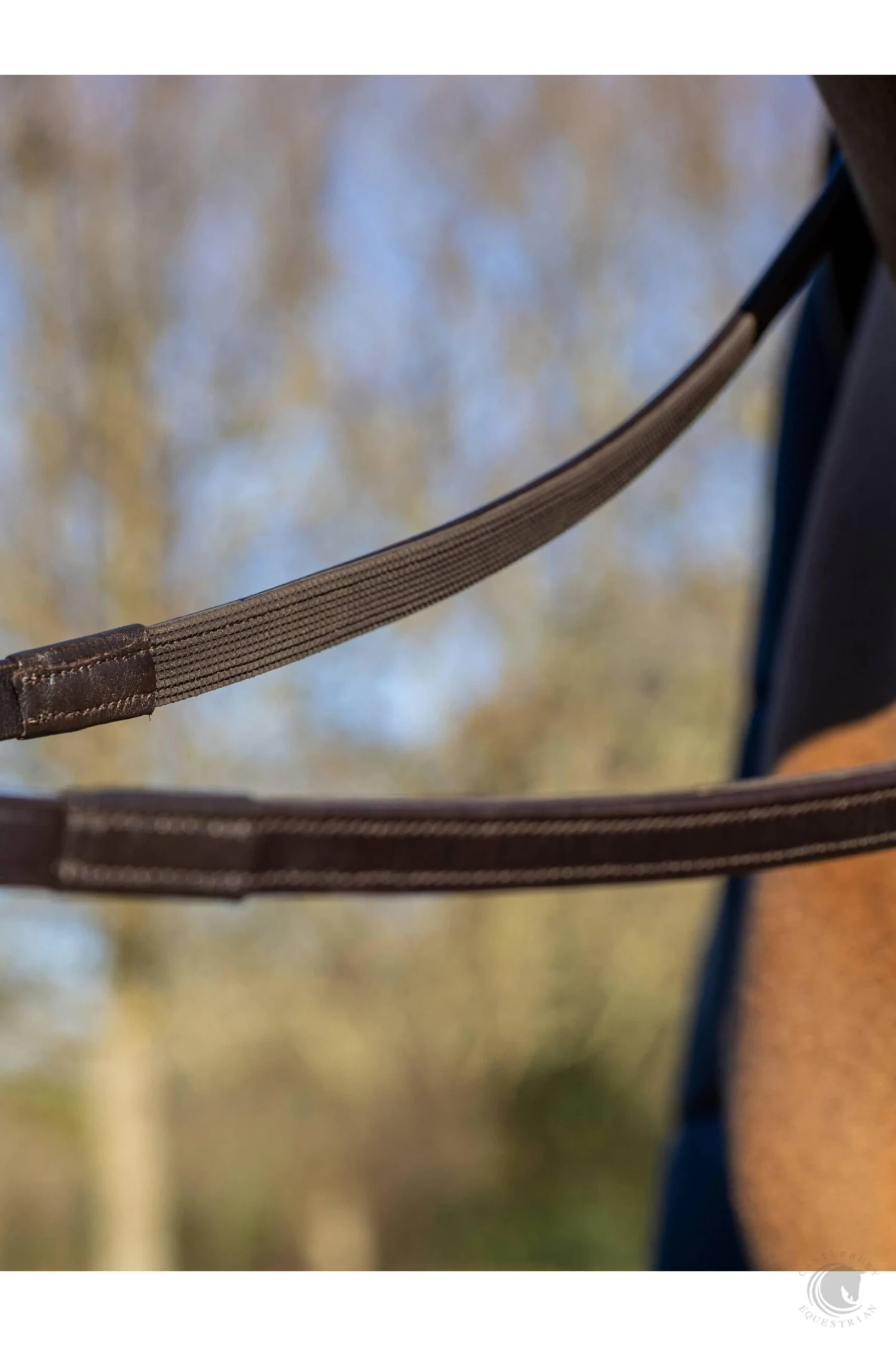 LeMieux Half Lined Rubber Reins 4 LeMieux Half Lined Rubber Reins - Image 2