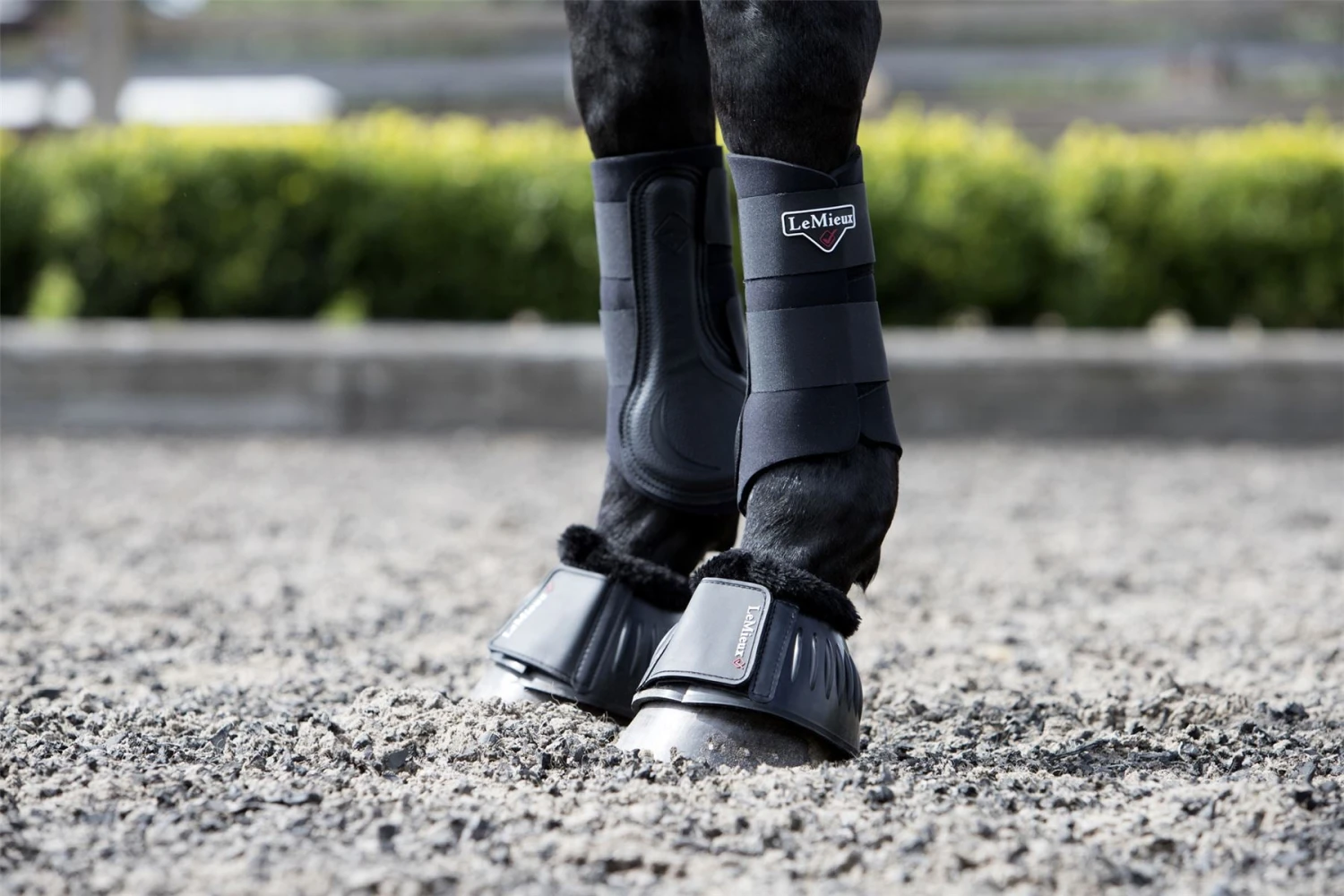 LeMieux Rubber Bell Boots With Fleece 6 LeMieux Rubber Bell Boots With Fleece - Image 4