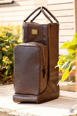 LeMieux Luggage PU Leather Boot Bag
