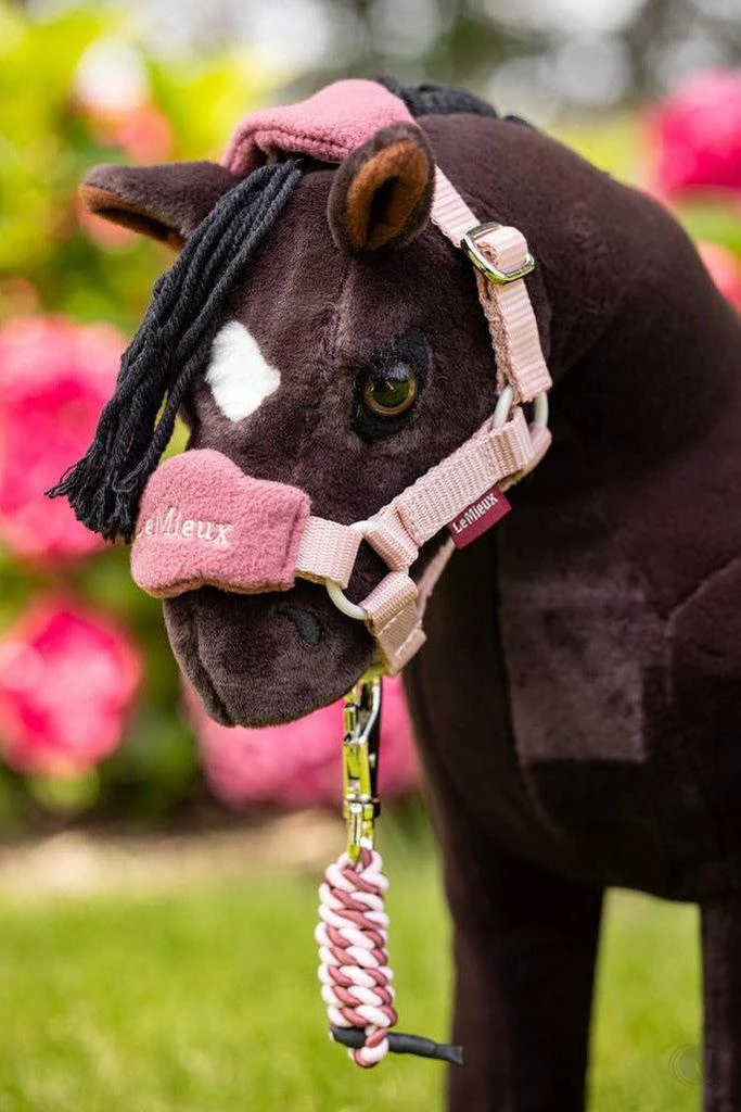 LeMieux Toy Pony Vogue Headcollar Pink Quartz 4 LeMieux Toy Pony Vogue Headcollar Pink Quartz - Image 2