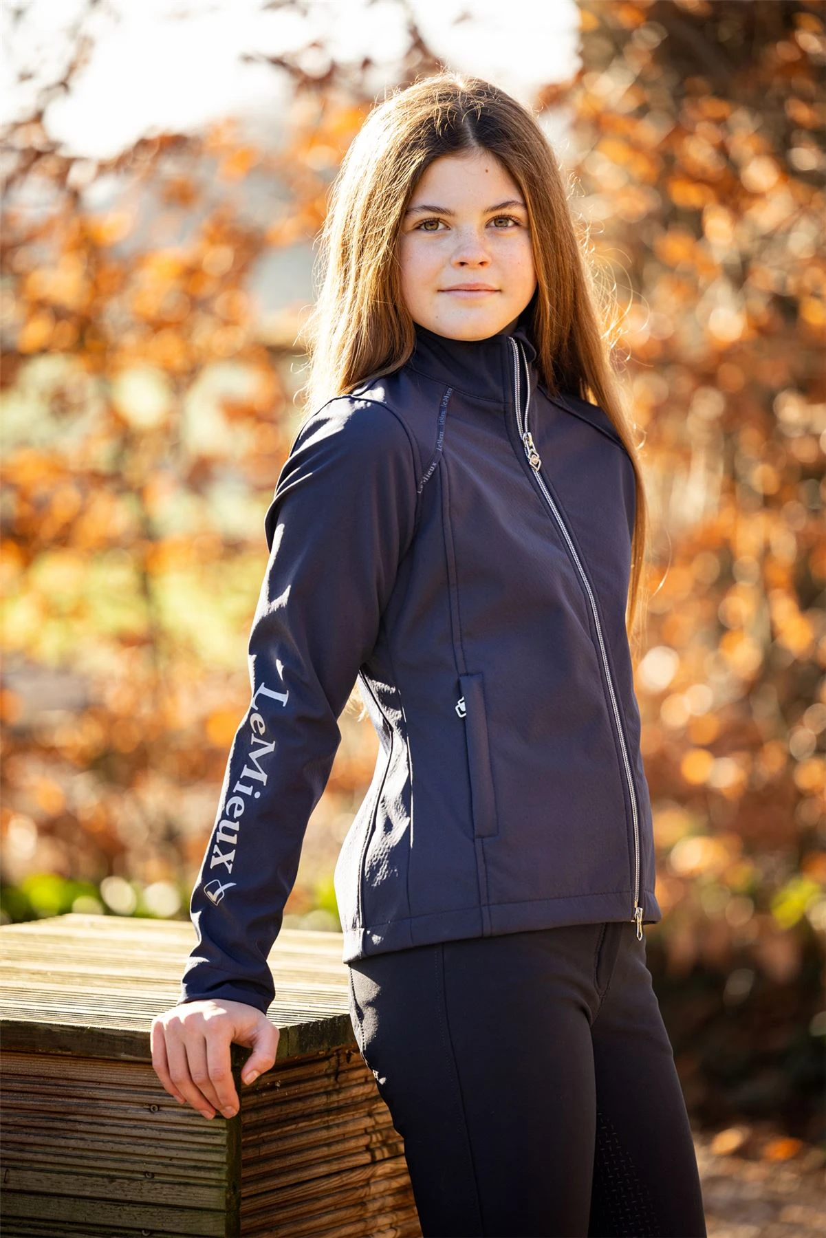 LeMieux Young Rider Elite Soft Shell Jacket 4 LeMieux Young Rider Elite Soft Shell Jacket - Image 2