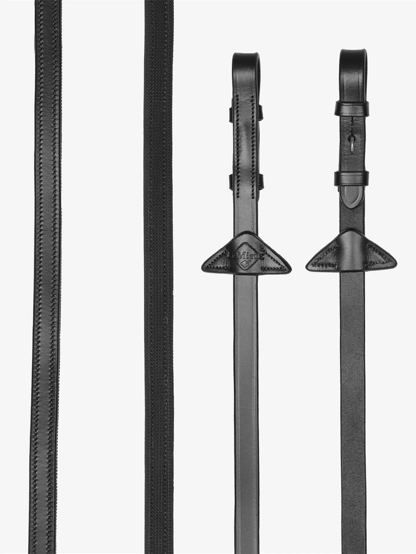 LeMieux Rubber Half Lined Reins 5 LeMieux Rubber Half Lined Reins - Image 3
