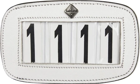 LeMieux Saddle Pad Number Holder Square 4 Spaces 3 LeMieux Saddle Pad Number Holder Square 4 Spaces