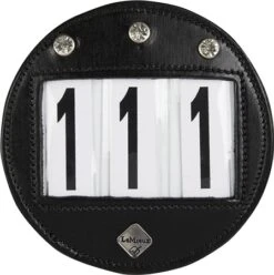 LeMieux Diamante Bridle Number Holder Round