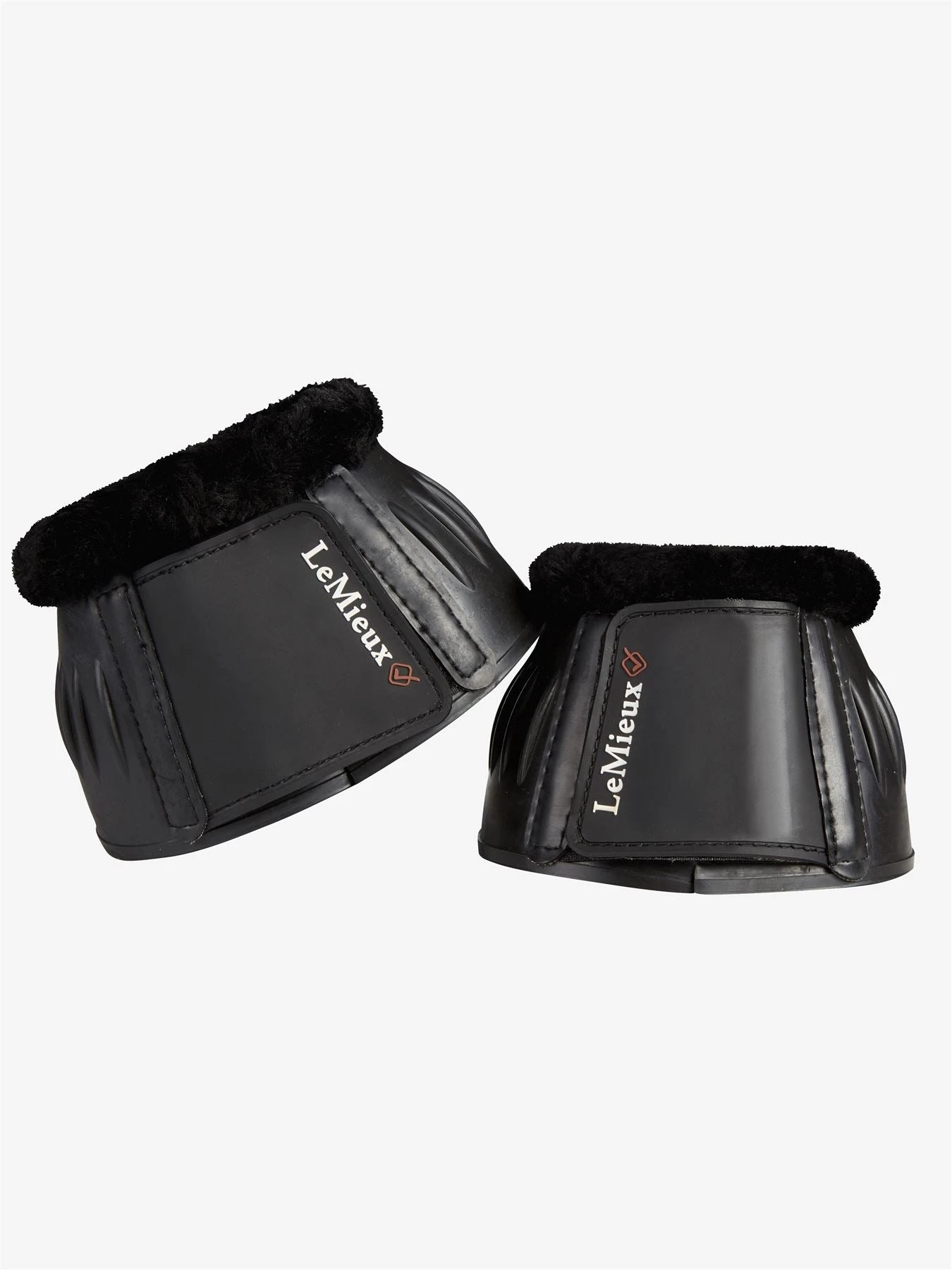 LeMieux Rubber Bell Boots With Fleece 3 LeMieux Rubber Bell Boots With Fleece