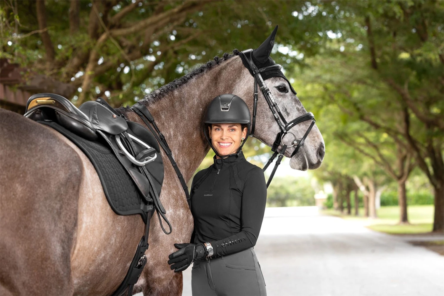 LeMieux ProSorb Plain 2 Pocket Close Contact Square 19 LeMieux ProSorb Plain 2 Pocket Close Contact Square - Image 17