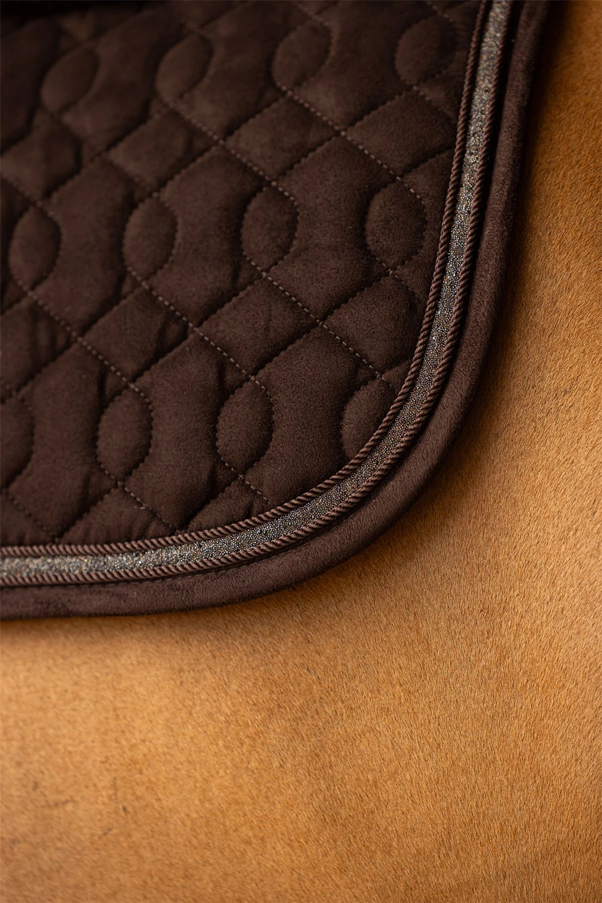 LeMieux Crystal Suede Close Contact Pad 12 LeMieux Crystal Suede Close Contact Pad - Image 10