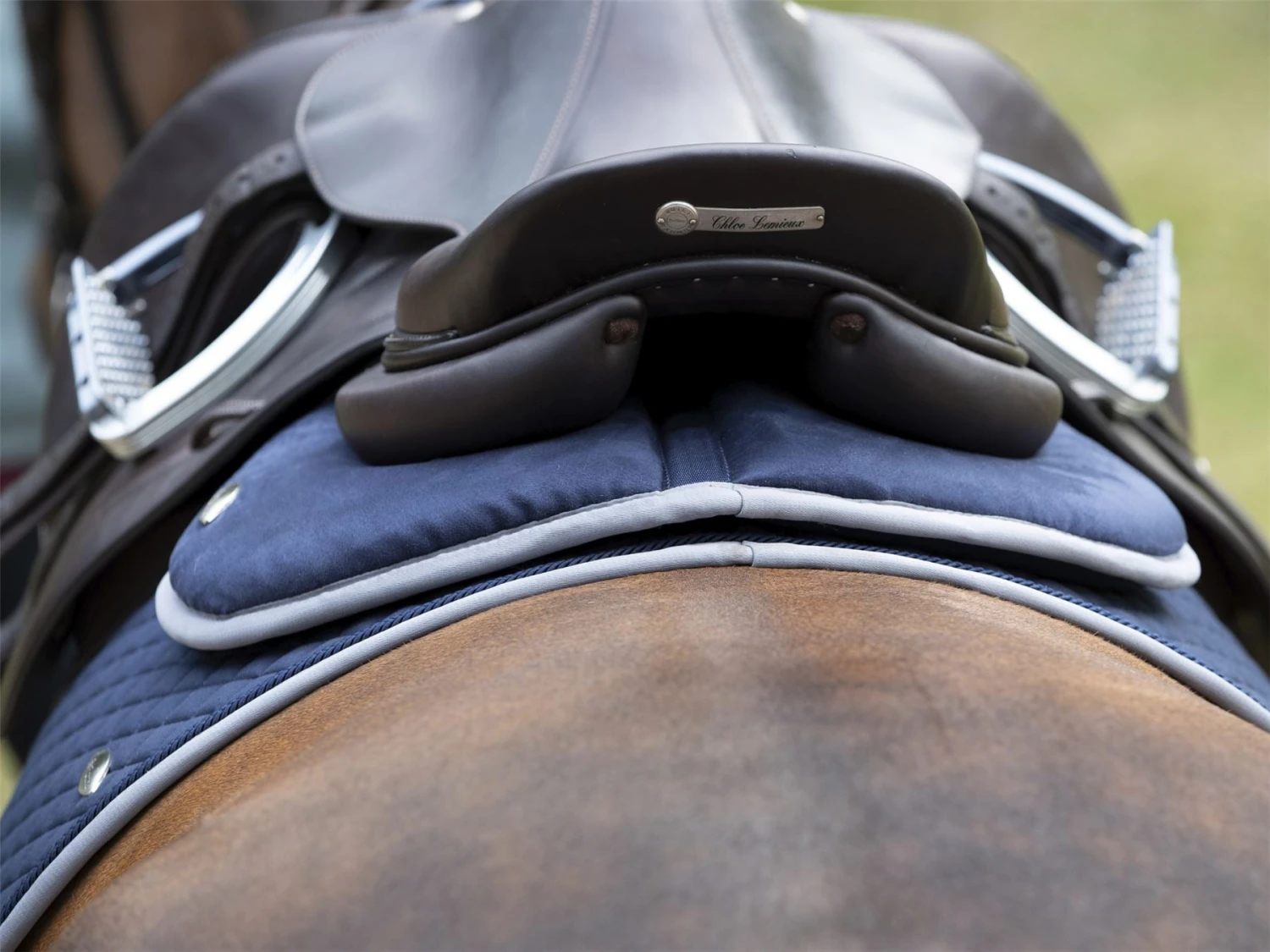 LeMieux Wither Relief Memory Foam Half Pad 14 LeMieux Wither Relief Memory Foam Half Pad - Image 12