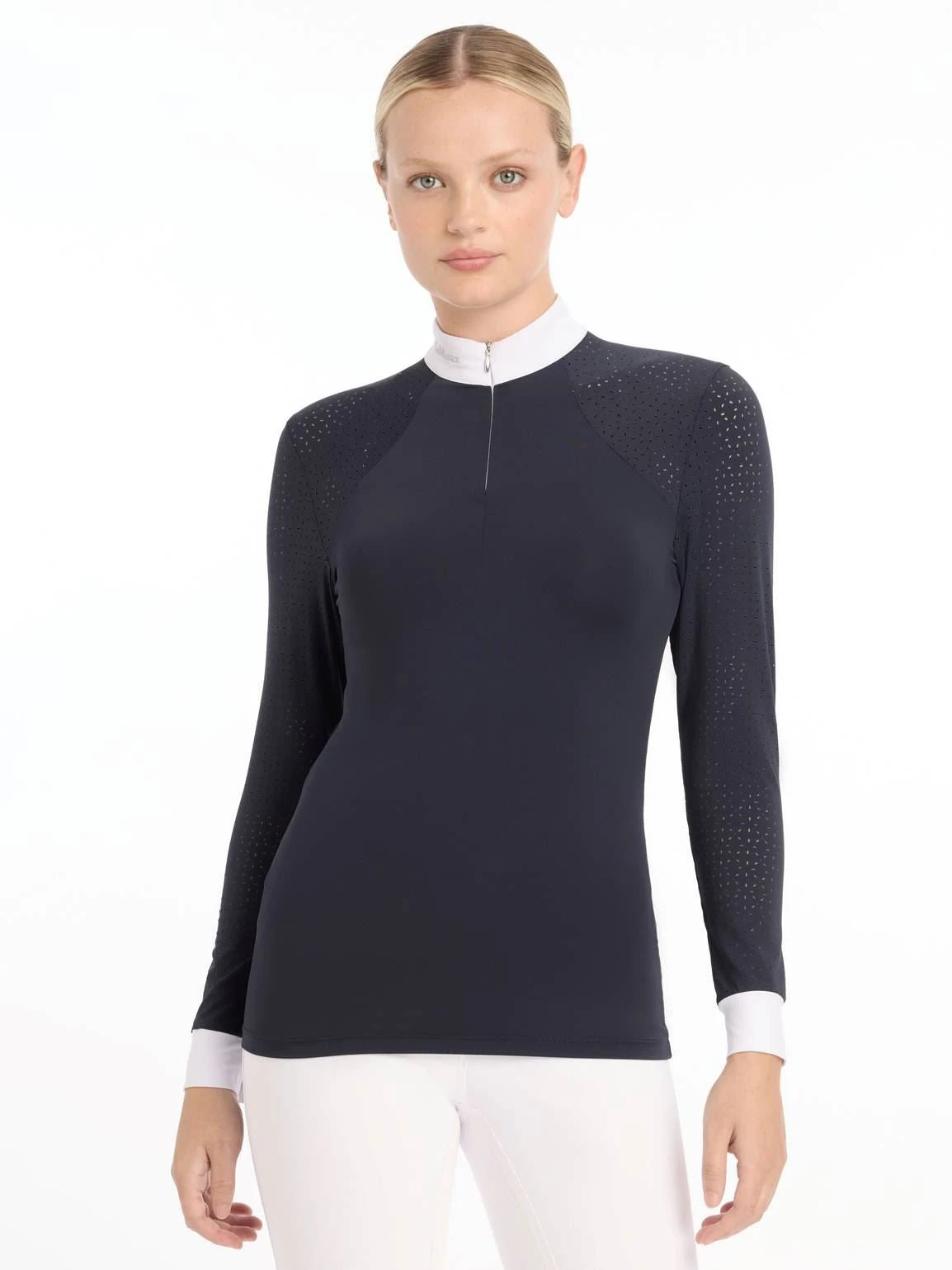 LeMieux Olivia Long Sleeve Show Shirt 6 LeMieux Olivia Long Sleeve Show Shirt - Image 4