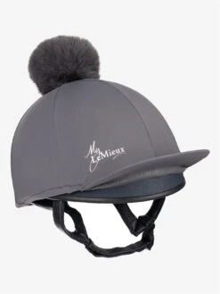 LeMieux Young Rider Hat Silk Slate