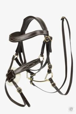 LeMieux Hobby Horse Grackle Bridle Brown