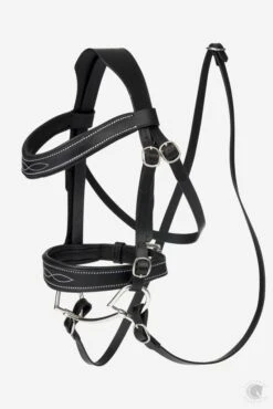 LeMieux Toy Hobby Horse Bridle Competition Black