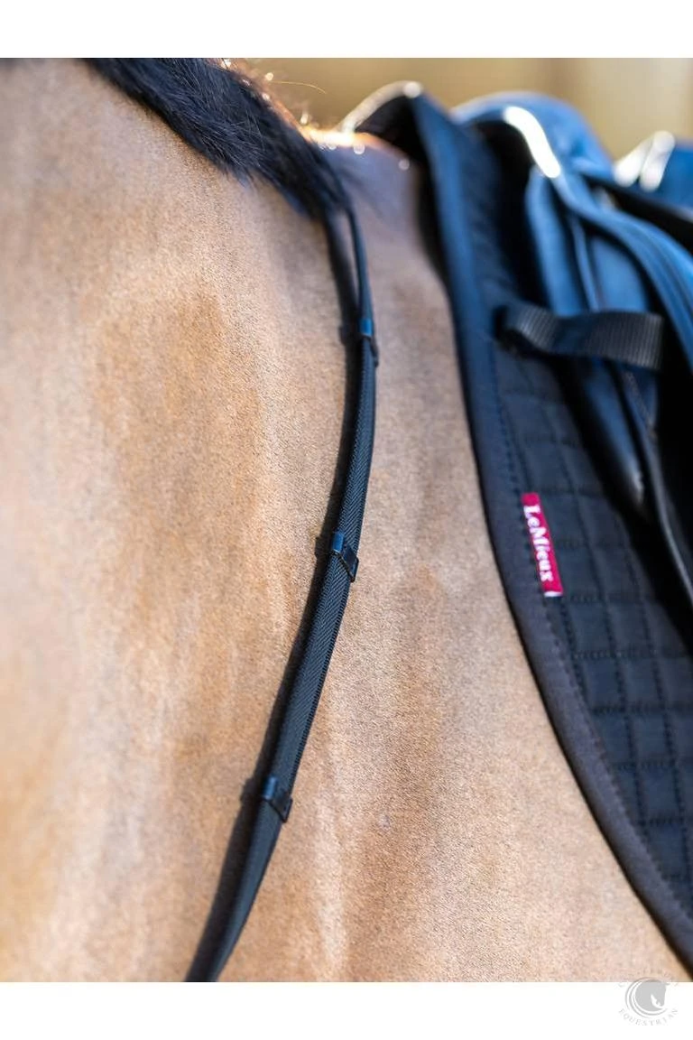 LeMieux Rubber Grip Continental Reins 4 LeMieux Rubber Grip Continental Reins - Image 2