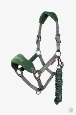 LeMieux Vogue Headcollar & Leadrope Hunter Green