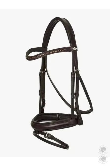 LeMieux Arika Dressage Bridle Brown/Silver 4 LeMieux Arika Dressage Bridle Brown/Silver - Image 2
