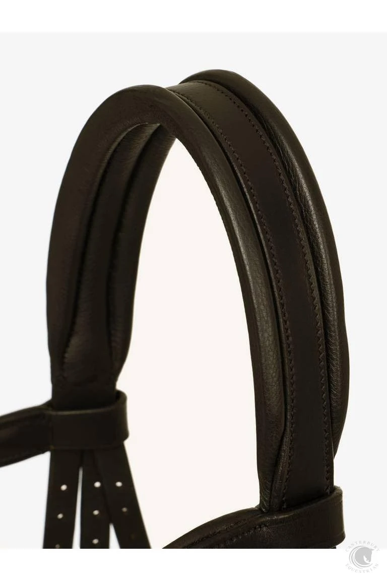 LeMieux Arika Drop Bridle Brown/Silver 6 LeMieux Arika Drop Bridle Brown/Silver - Image 4