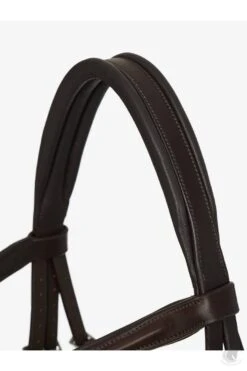 LeMieux Arika Flash Bridle Brown/Silver -Lemieux lm 2023 bridles snaffle brown hr 1