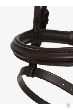 LeMieux Arika Flash Bridle Brown/Silver -Lemieux lm 2023 bridles snaffle brown hr 3