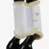 LeMieux Fleece Lined Brushing Boots White