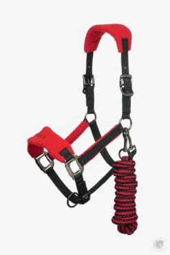LeMieux Vogue Headcollar & Leadrope Chilli