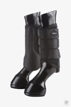 LeMieux Mesh Brushing Boots Black