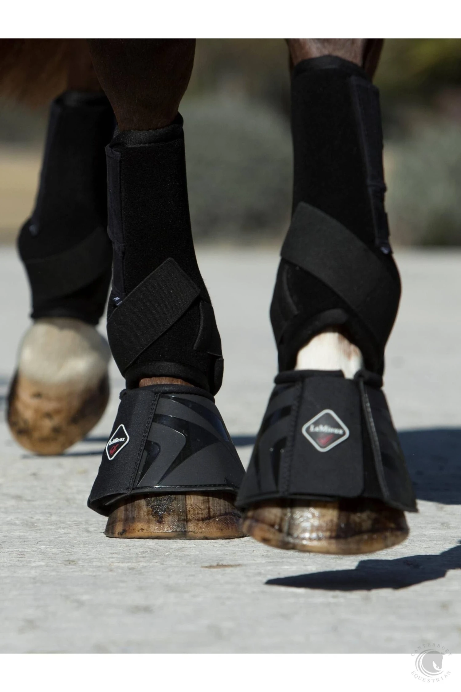 LeMieux ProShell Over Reach Boots Black 4 LeMieux ProShell Over Reach Boots Black - Image 2