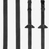 LeMieux Rubber Reins Black -Lemieux lm reins black hr 1 1 copy