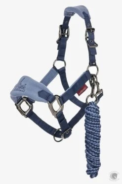 LeMieux Mini Vogue Headcollar & Leadrope Indigo