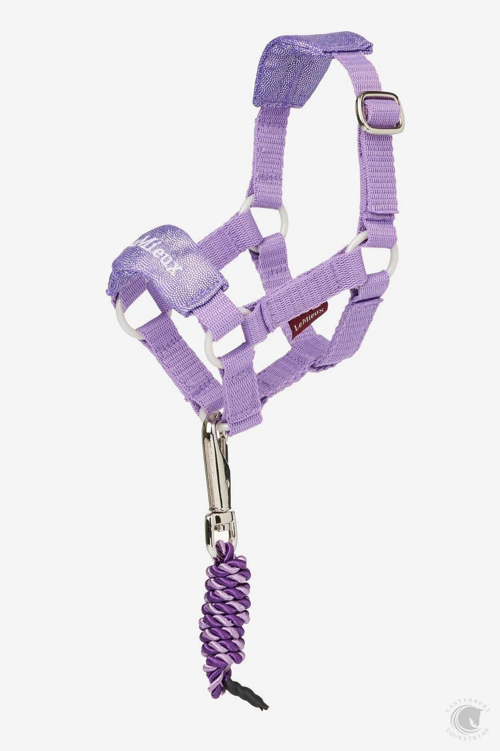 LeMieux Toy Pony Headcollar Shimmer Purple 3 LeMieux Toy Pony Headcollar Shimmer Purple