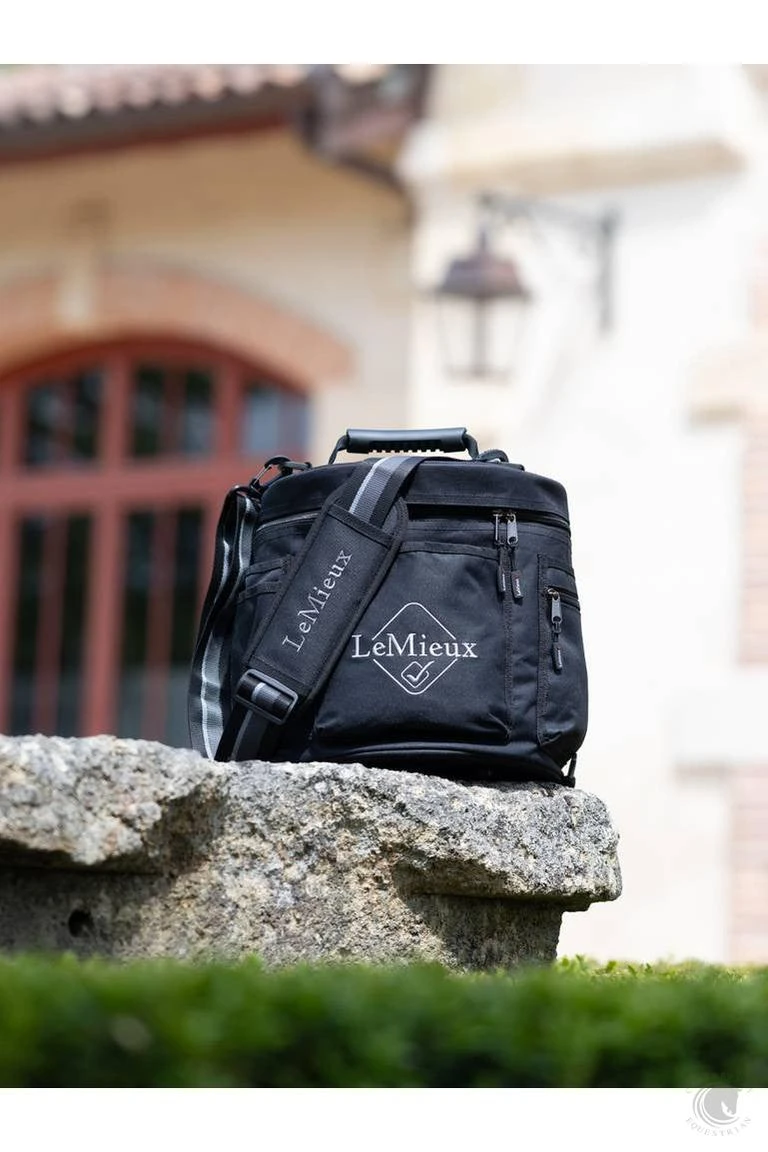LeMieux Elite Circular Grooming Tote Black 4 LeMieux Elite Circular Grooming Tote Black - Image 2