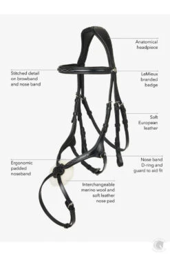 LeMieux Figure 8 Bridle Havana Bridle -Lemieux website bride features grackle 1 a0f42b46 f500 4760 a031 e65471ed7c4a